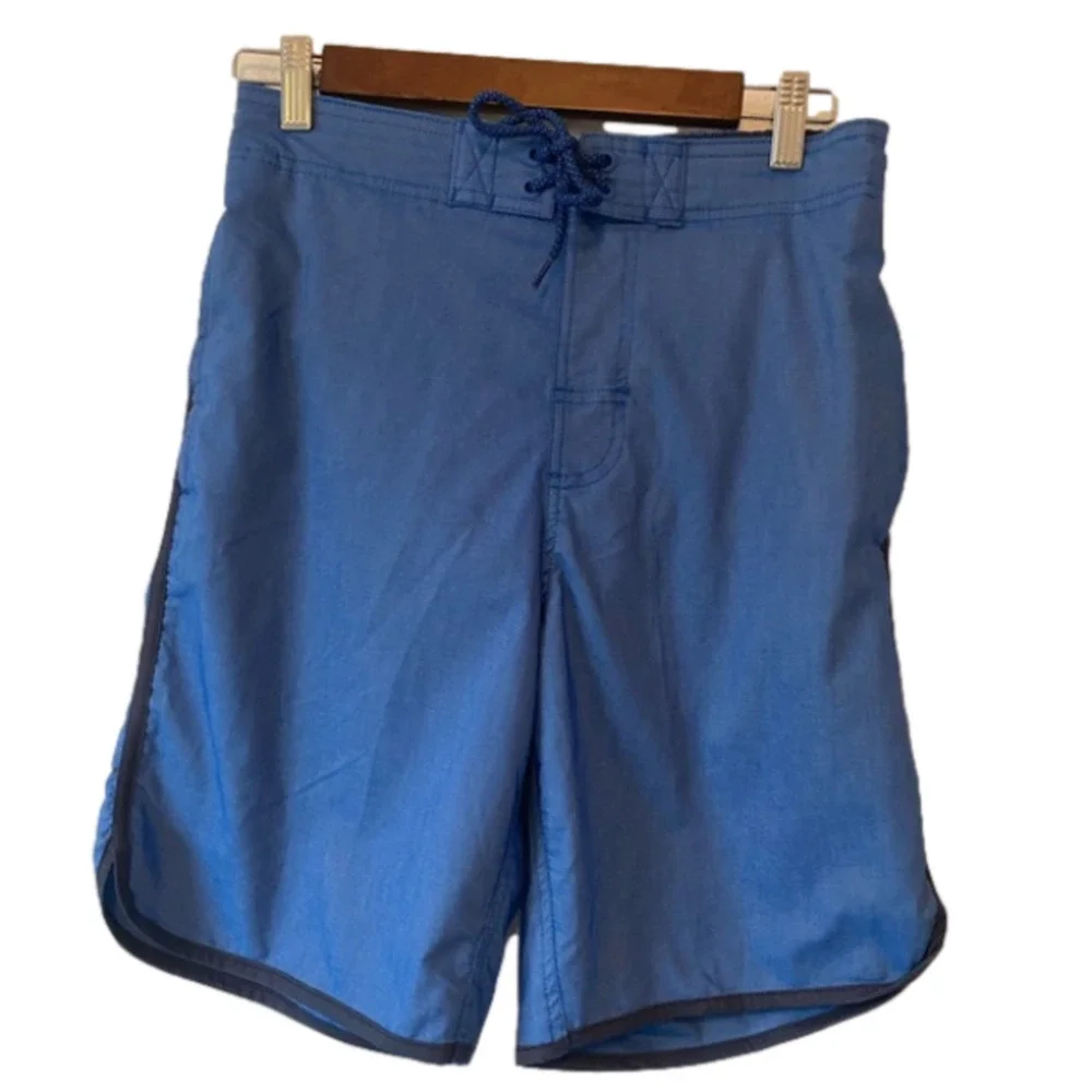 Island Joe Men's Small Blue Board Shorts Swim Trunks Summer Beach Resort Travel